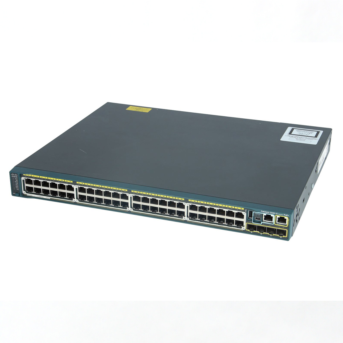 قیمت و خرید سوییچ 48 پورت PoE با 4 پورت SFP سیسکو مدل WS-C2960S-48FPS-L | نت ران